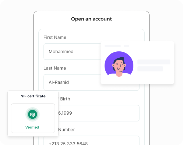 Open an account